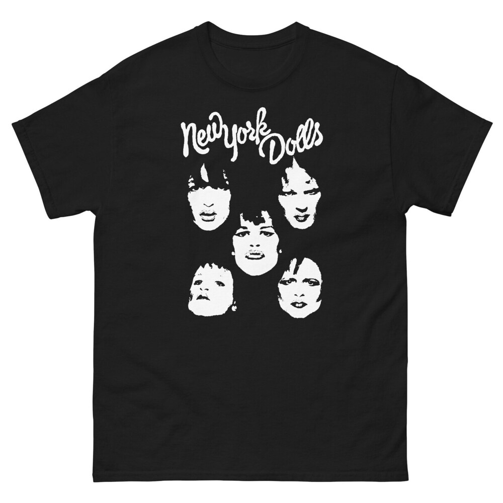 70s Rock Music Mens Classic Tee Black Shirt